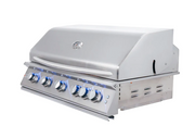 40" Premier Built-In Grill w/ LED Lights - RJC40AL BBQ GRILL CG Products   