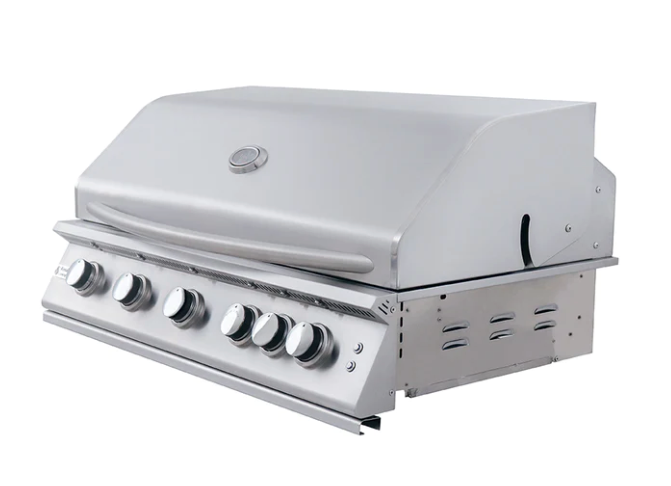 40" Premier Built-In Grill w/ LED Lights - RJC40AL BBQ GRILL CG Products   
