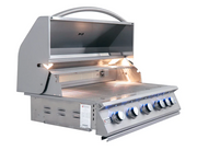 40" Premier Built-In Grill w/ LED Lights - RJC40AL BBQ GRILL CG Products   