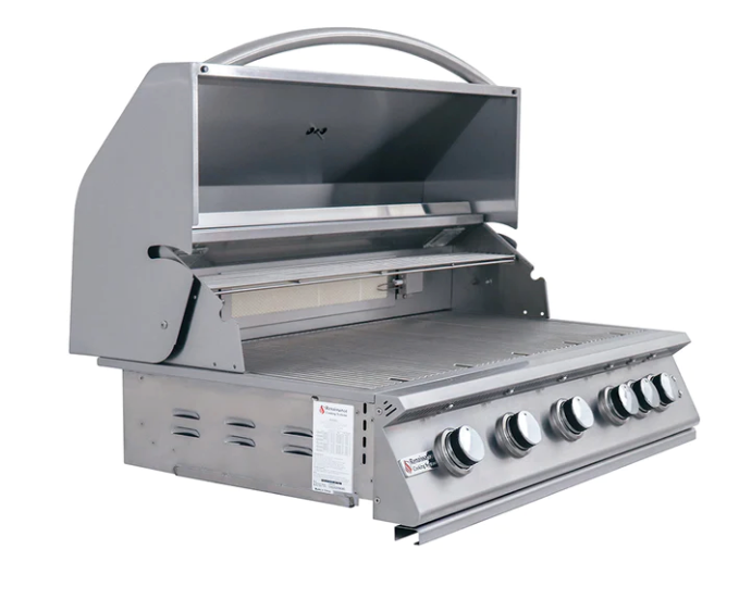 40" Premier Built-In Grill w/ LED Lights - RJC40AL BBQ GRILL CG Products   