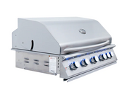 40" Premier Built-In Grill w/ LED Lights - RJC40AL BBQ GRILL CG Products   