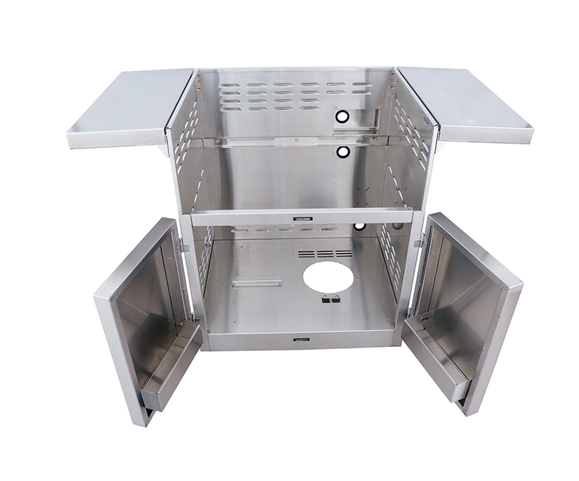 Portable 30" ARG Cart #304 SS 2-Door Design, Fully Built BBQ GRILL CG Products   