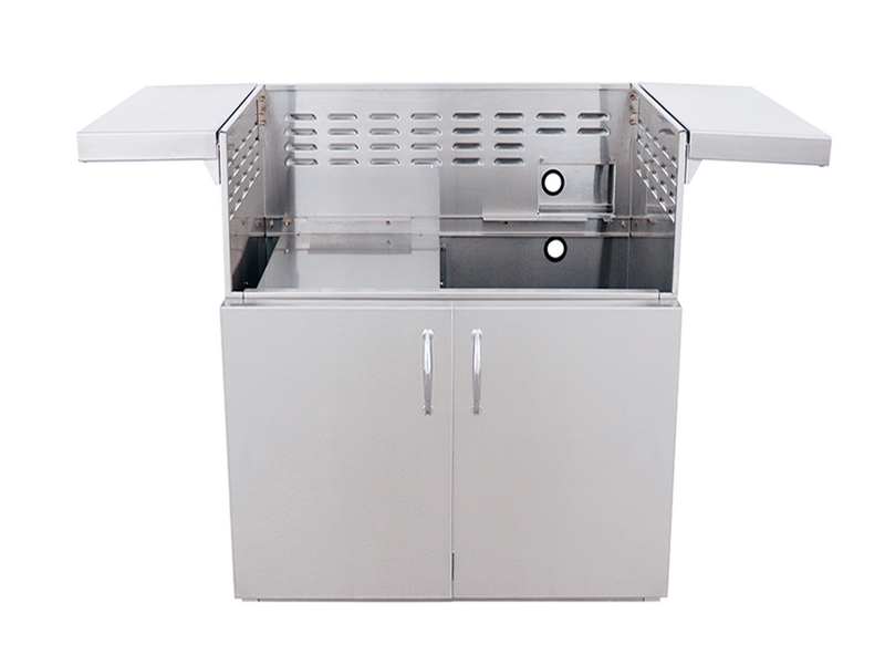 Portable 36" ARG Cart, #304 SS, 2-Drawer & Door Combo Design, Built BBQ GRILL CG Products   