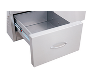 Portable 36" ARG Cart, #304 SS, 2-Drawer & Door Combo Design, Built BBQ GRILL CG Products   