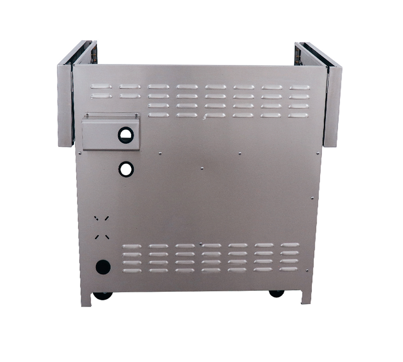 Portable 36" ARG Cart, #304 SS, 2-Drawer & Door Combo Design, Built BBQ GRILL CG Products   