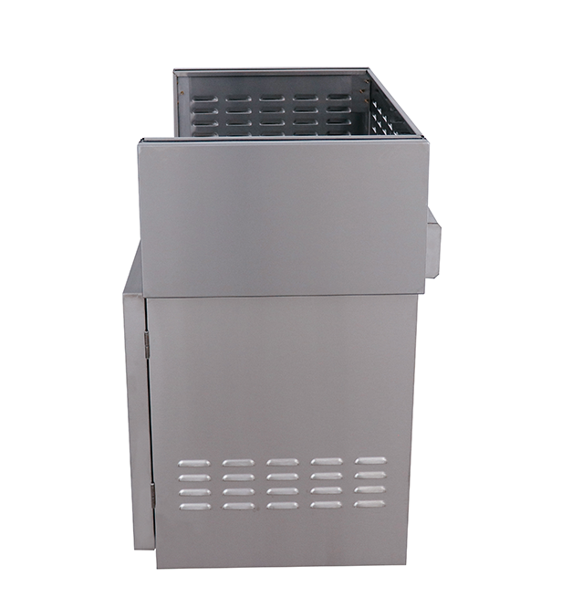 Portable 36" ARG Cart, #304 SS, 2-Drawer & Door Combo Design, Built BBQ GRILL CG Products   