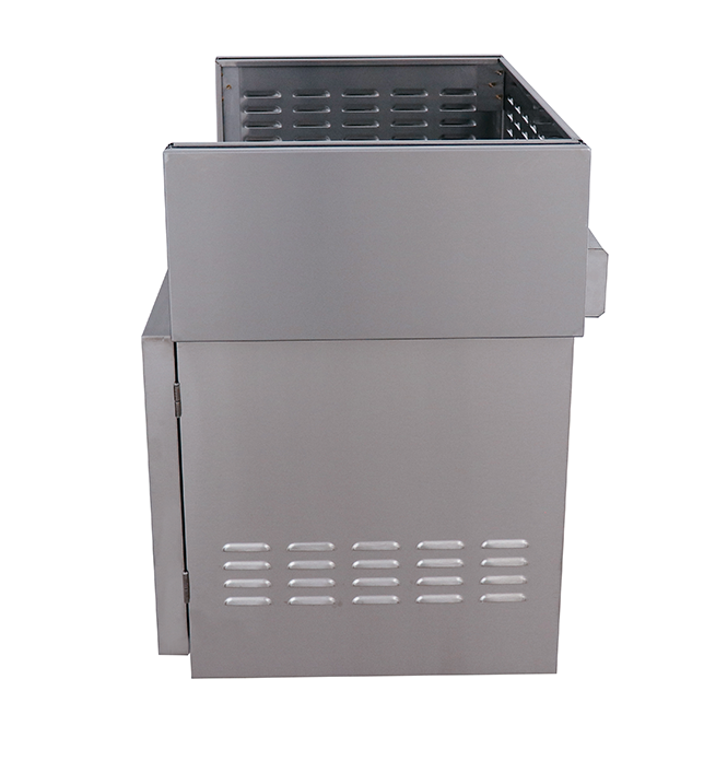 Portable 42" ARG Cart, #304SS, 2-Drawer & Door Combo Design, Built BBQ GRILL CG Products   
