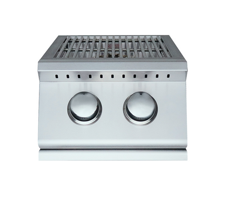 The Premier Series Double Side Burner BBQ GRILL CG Products The Premier Series Double Side Burner - LPG  