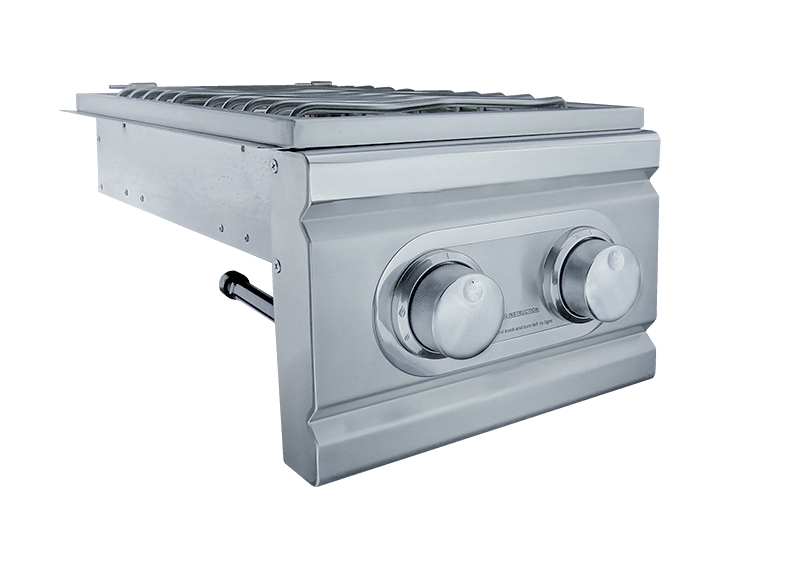The Cutlass Series Double Side Burner BBQ GRILL CG Products   