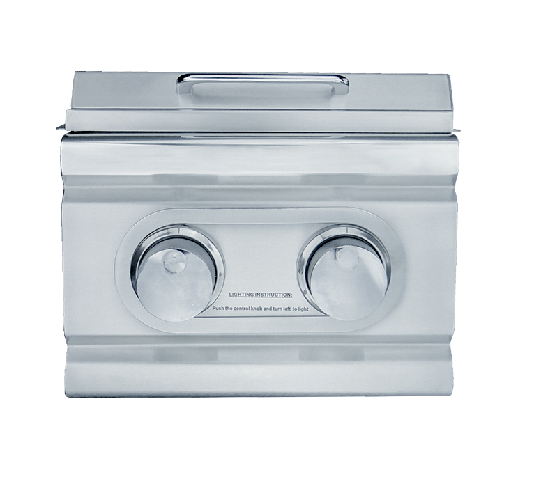 The Cutlass Series Double Side Burner BBQ GRILL CG Products   