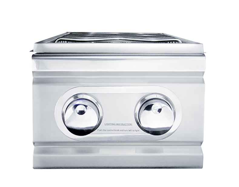 The Cutlass Series Double Side Burner BBQ GRILL CG Products The Cutlass Series Double Side Burner - LPG  