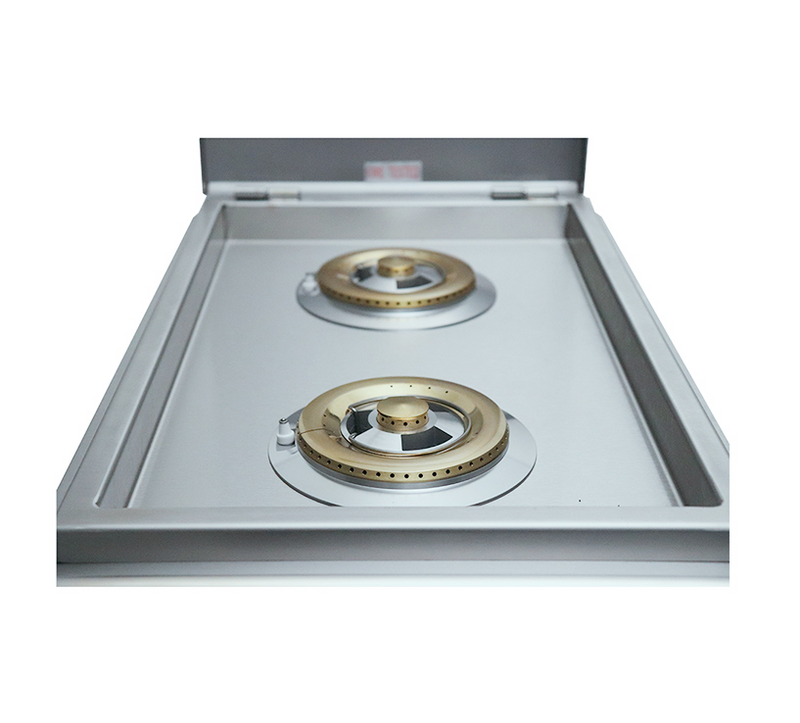 The Cutlass-Pro Series Double Side Burner W/Light BBQ GRILL CG Products   