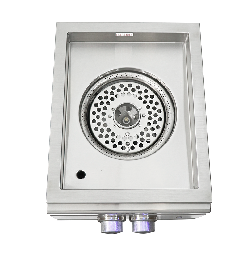 The Cutlass Pro Burner Side Burner w/LED light BBQ GRILL CG Products   