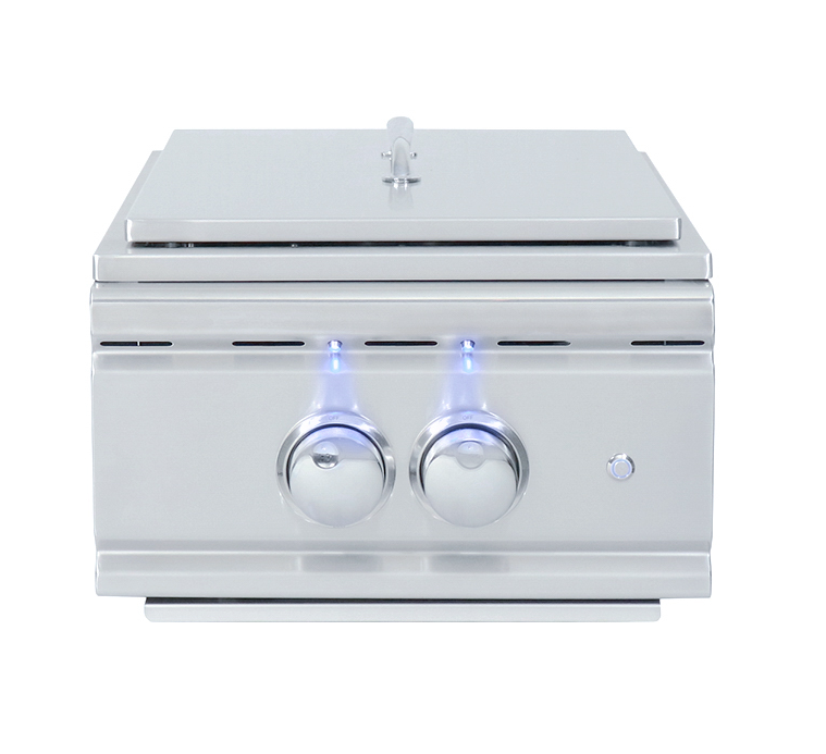 The Cutlass Pro Burner Side Burner w/LED light BBQ GRILL CG Products   