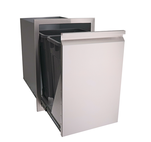 The Valiant Series Double Trash Drawer BBQ GRILL CG Products   