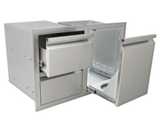 The Valiant Series Dual Drawer / Propane Drawer Combo BBQ GRILL CG Products   