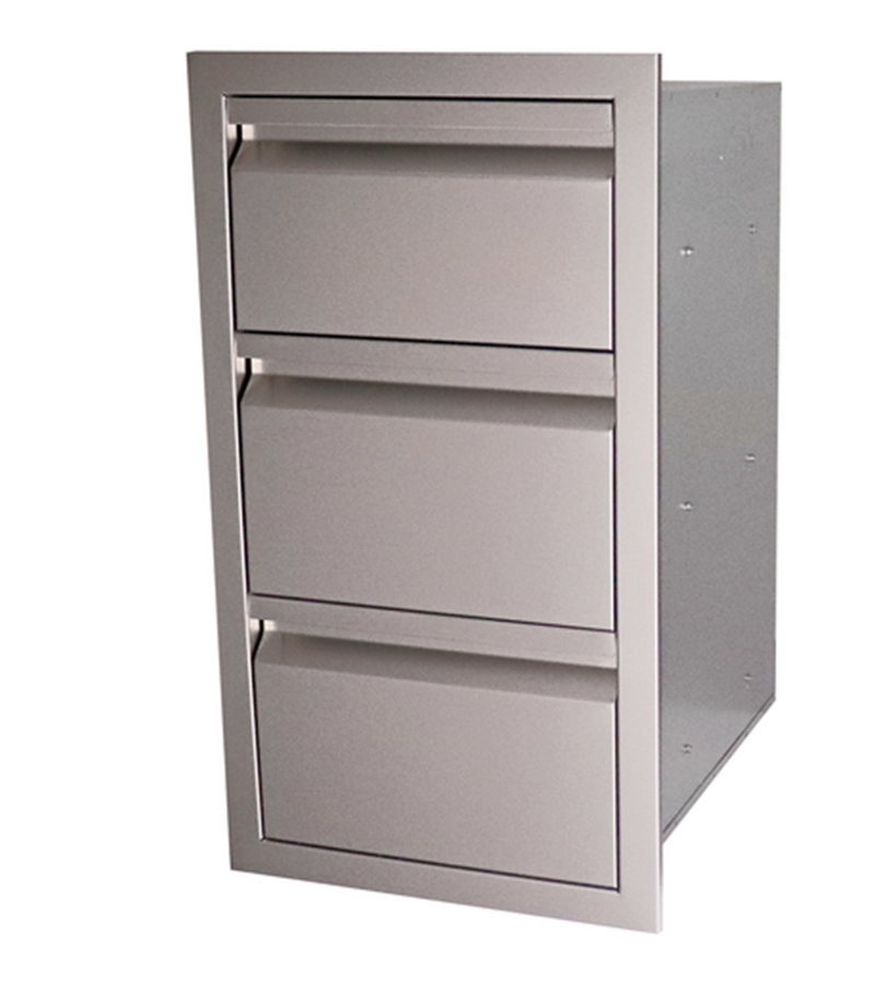 Valiant Series Triple Drawer BBQ GRILL CG Products   