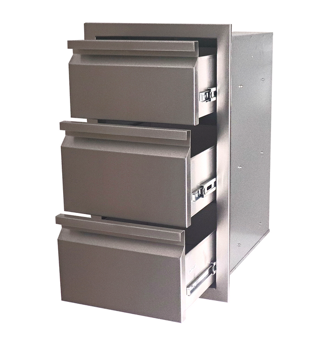 Valiant Series Triple Drawer BBQ GRILL CG Products   