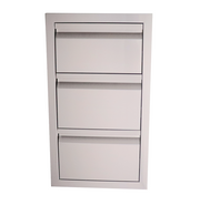 The Valiant Series Double Drawer w/ Paper Towel Drawer Combo BBQ GRILL CG Products   
