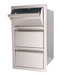 The Valiant Series Double Drawer w/ Paper Towel Drawer Combo BBQ GRILL CG Products   