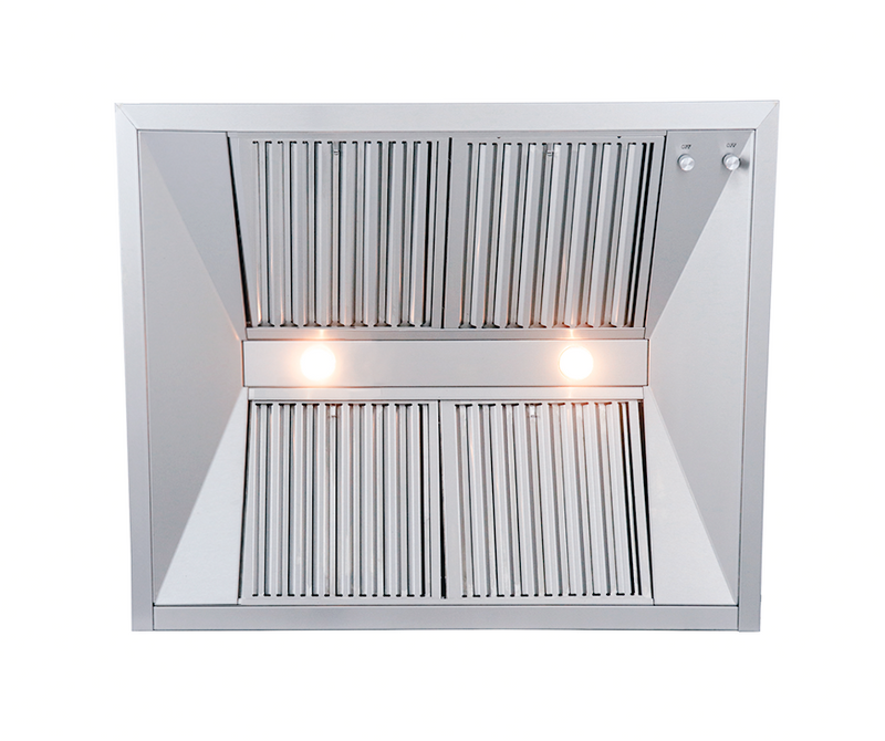RCS 36-304 SS Vent Hood w/1200 CFM Blower BBQ GRILL CG Products   