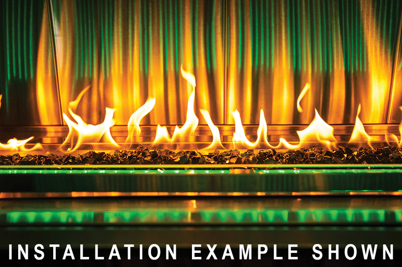 The 48" Cedar Creek Outdoor Gas Fireplace outdoor funiture CG Products   