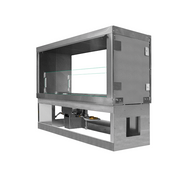 The 60" Cedar Creek Fireplace See-Thru Kit outdoor funiture CG Products   