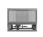 60" Cedar Creek Fireplace Stainless Cover outdoor funiture CG Products   