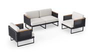 Monterey 4 Seater Chat Set Outdoor Sofas New Age   