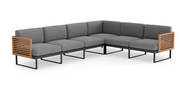 Monterey 6 Seater Sectional Outdoor Sofas New Age   