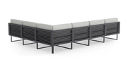 Monterey 6 Seater Sectional Outdoor Sofas New Age   