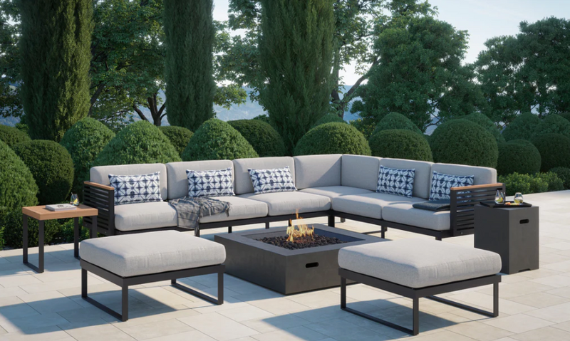 Monterey 6 Seater Sectional Outdoor Sofas New Age   