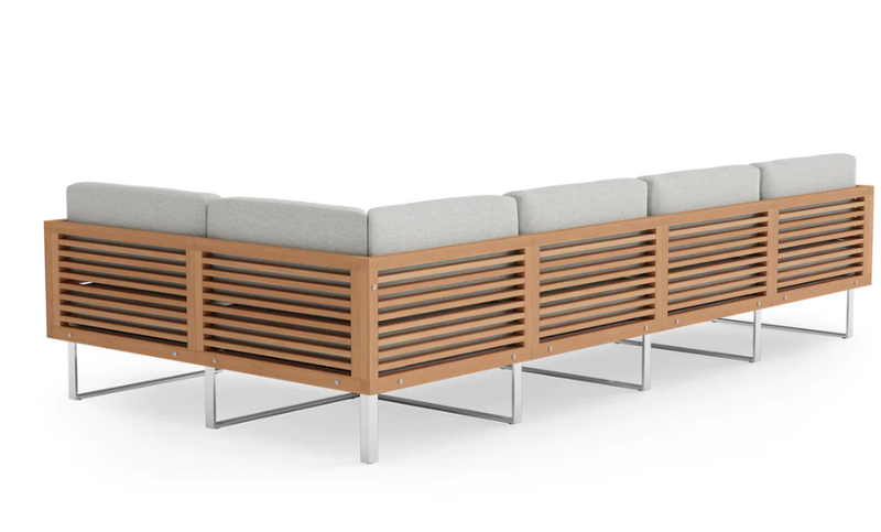 Monterey 5 Seater Sectional Outdoor Sofas New Age   