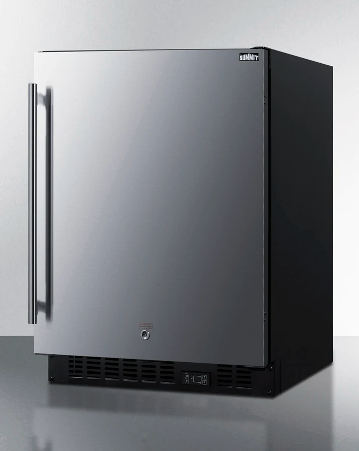 Summit 24" Wide Built-In All-Freezer, ADA Compliant Refrigerators Summit Appliance   