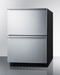 Summit 24" Wide 2-Drawer All-Freezer, ADA Compliant Refrigerators Summit Appliance   