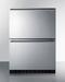 Summit 24" Wide 2-Drawer All-Freezer, ADA Compliant Refrigerators Summit Appliance   
