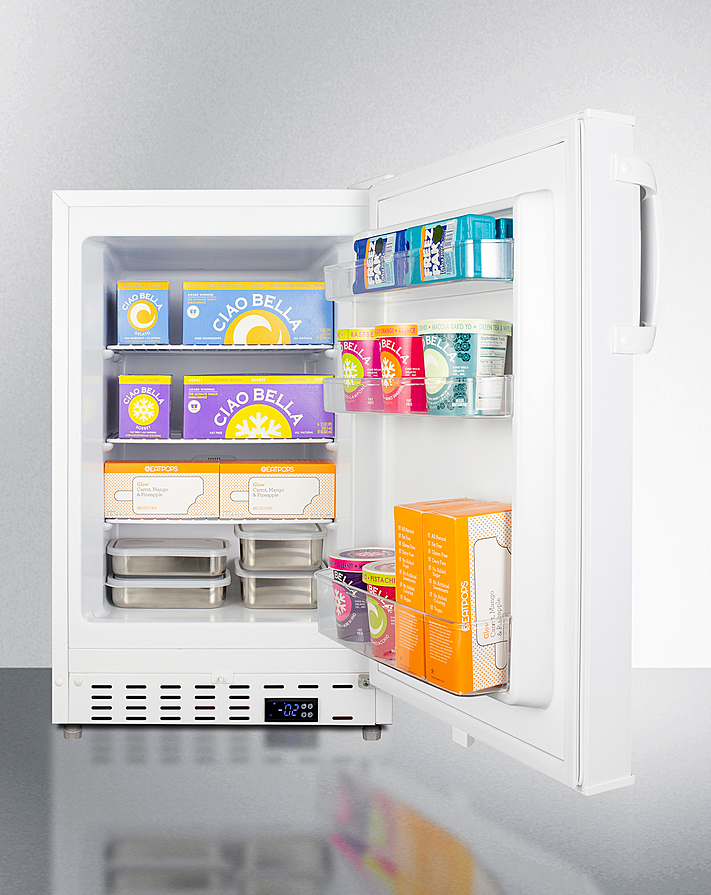 Summit 20" Wide Built-In All-Freezer, ADA Compliant Refrigerators Summit Appliance   