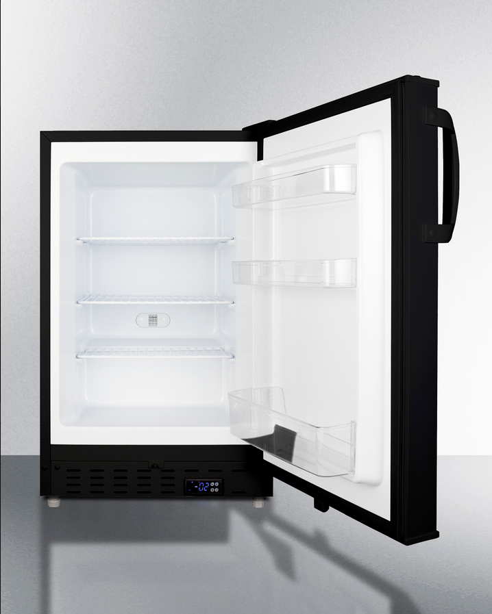 Summit 20" Wide Built-In All-Freezer, ADA Compliant Refrigerators Summit Appliance   