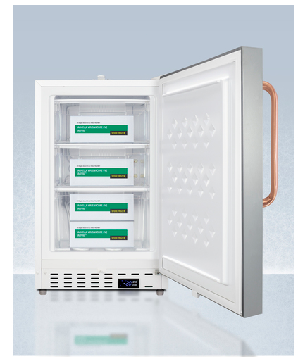 Summit 20" Wide Built-In Vaccine All-Freezer, ADA Compliant Refrigerators Summit Appliance   