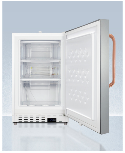 Summit 20" Wide Built-In Vaccine All-Freezer, ADA Compliant Refrigerators Summit Appliance   