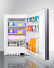 Summit 21" Wide Built-In All-Freezer, ADA Compliant (Panel Not Included) Refrigerators Summit Appliance   