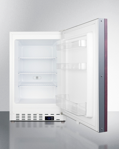 Summit 21" Wide Built-In All-Freezer, ADA Compliant (Panel Not Included) Refrigerators Summit Appliance   