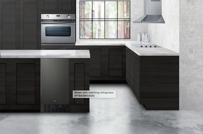 Summit 18" Built-In All-Freezer, ADA Compliant Refrigerators Summit Appliance   