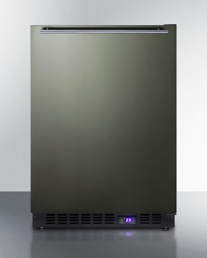 Summit 24" Wide Built-In All-Freezer With Icemaker Refrigerators Summit Appliance   
