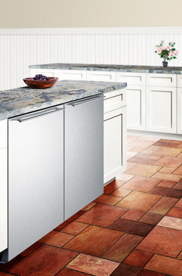 Summit 24" Wide Built-In All-Freezer Refrigerators Summit Appliance   