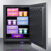 Summit 24" Wide Built-In All-Freezer Refrigerators Summit Appliance   