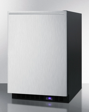 Summit 24" Wide Built-In All-Freezer With Icemaker Refrigerators Summit Appliance   