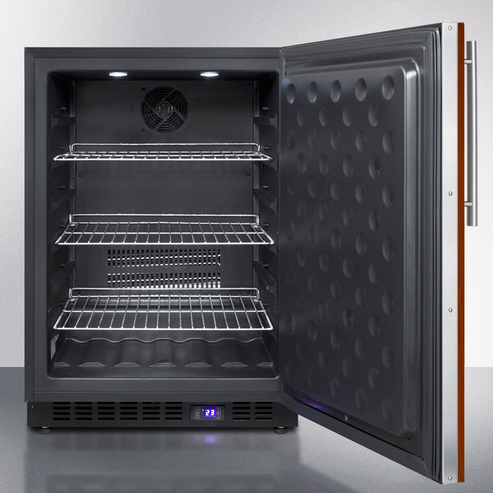 Summit 24" Wide Built-In All-Freezer (Panel Not Included) Refrigerators Summit Appliance   