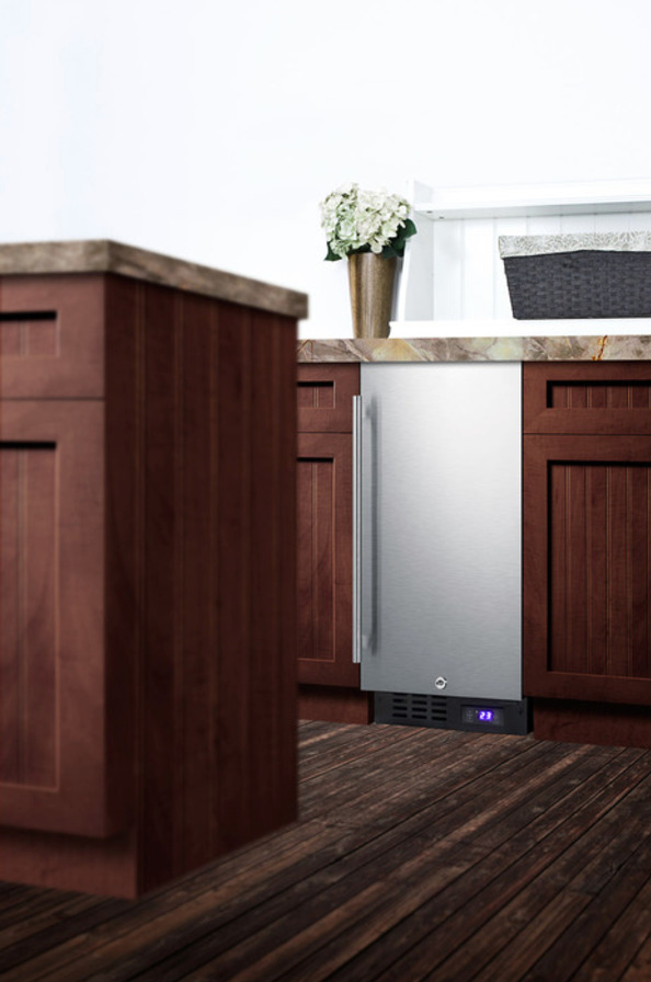 Summit 15" Built-In All-Freezer Refrigerators Summit Appliance   