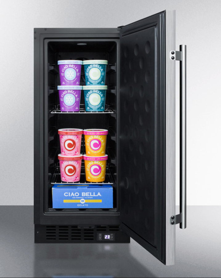 Summit 15" Built-In All-Freezer Refrigerators Summit Appliance   